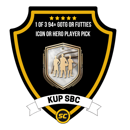 EA FC 26 SBC 1 of 3 94+ GOTG or FUTTIES Icon or Hero Player Pick - PC